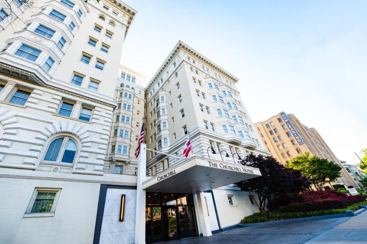 The Churchill Hotel Near Embassy Row Washington Exterior foto